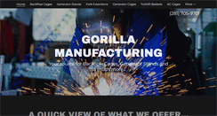 Desktop Screenshot of gorillacages.com